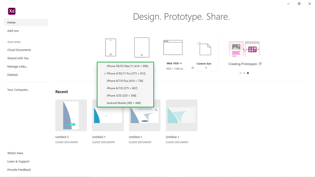 Introduction To Adobe XD