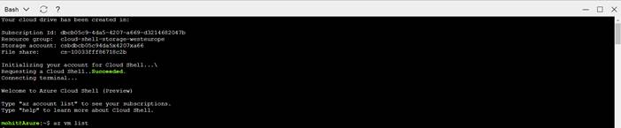 Azure Cloud Shell