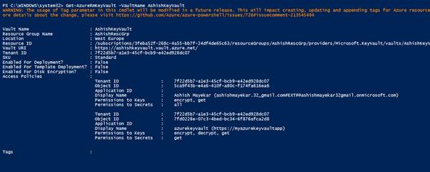 two Access Policy entries