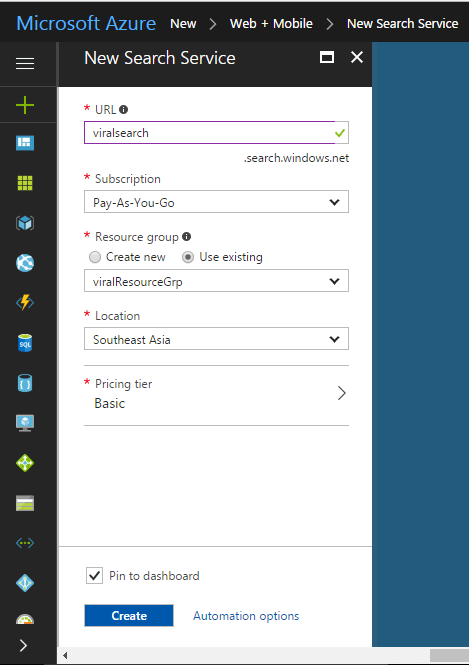 Introduction To Azure Search Service