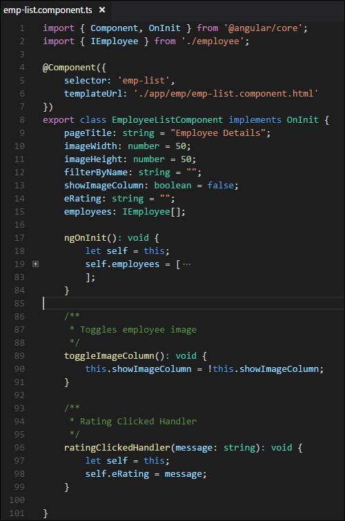 Introduction To Event Binding And Nested Components In AngularJS