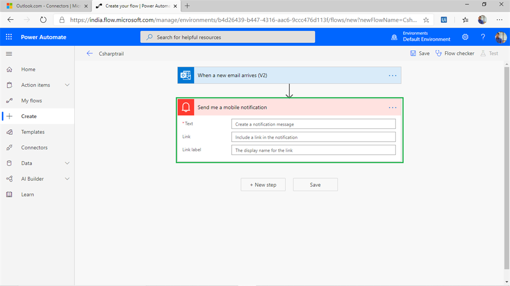 Introduction To Microsoft Flow And Creating A Simple Automated Flow