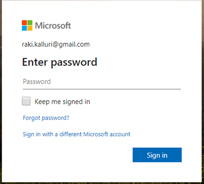 azure-login-with-password