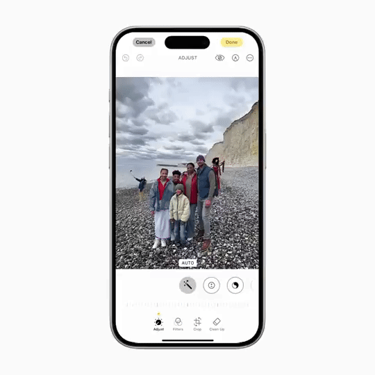 Cleanup tool in iOS 18