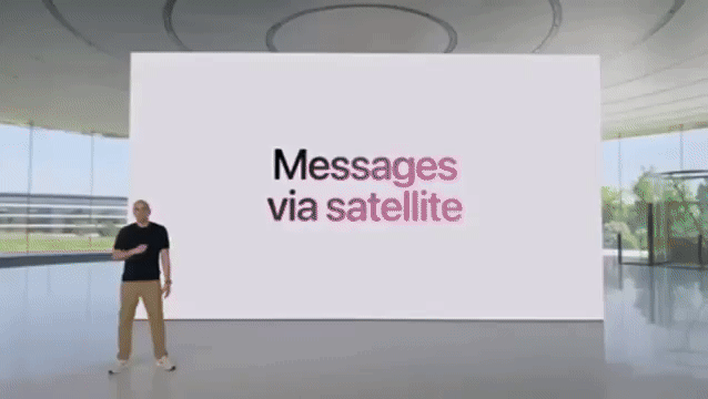 Messages via Satellite in iOS 18