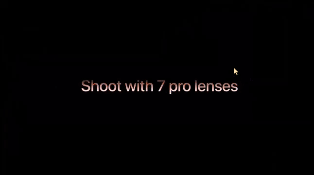 iPhone 16 Pro Lenses in iOS 18