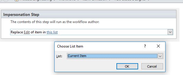 Item Wise Permission In SharePoint List Using Impersonation Step In SharePoint Designer Workflow