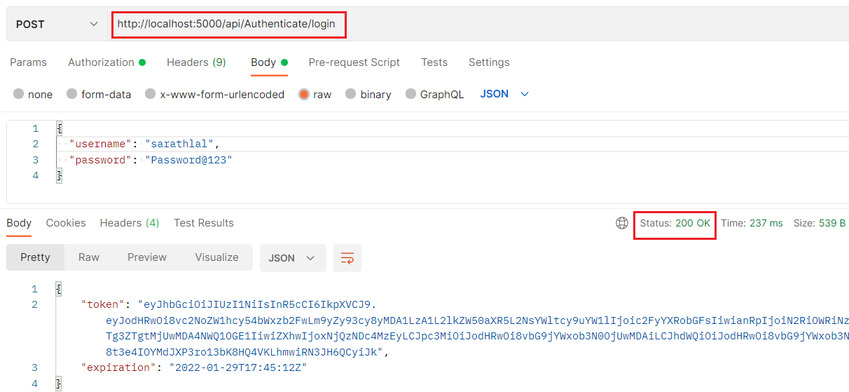 JWT Authentication And Authorization In .NET 6.0 With Identity Framework