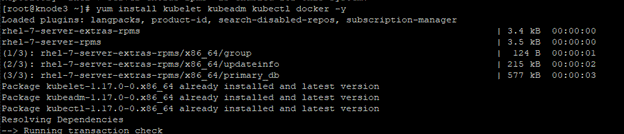 Kubernetes Installation In Redhat And CentOS