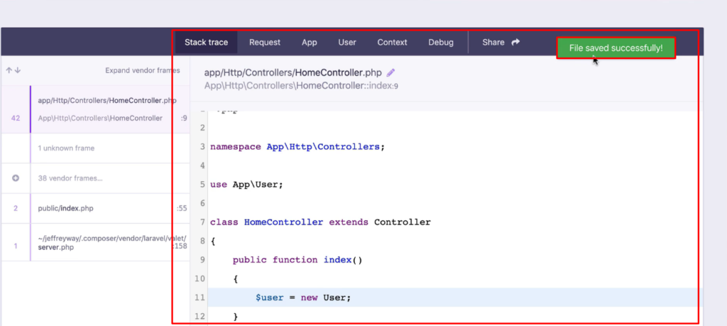 Ignition, the most beautiful error page for Laravel and PHP, got a major redesign - Freek Van der Herten's blog on PHP, Laravel and JavaScript