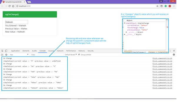 Angular 5 - LIFECYCLE HOOKS