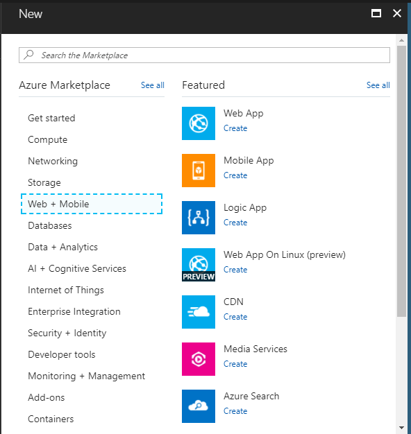 Azure Mobile Service