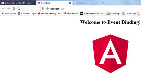 Event Binding In Angular