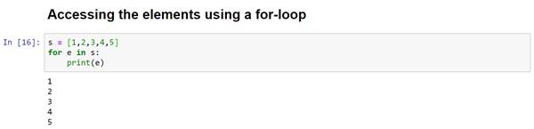 List Container Object In Python