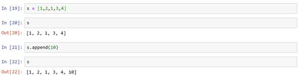 List Container Object In Python
