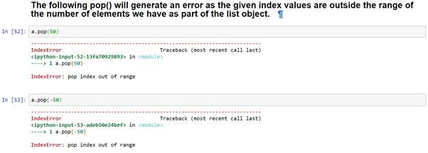 List Container Object In Python