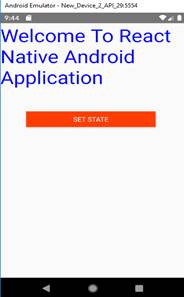 React Native State And Props