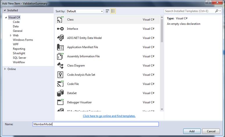 Learn About Validation Message And Validation Summary In ASP.NET MVC