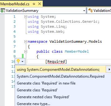 Learn About Validation Message And Validation Summary In ASP.NET MVC