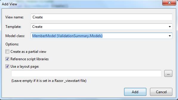 Learn About Validation Message And Validation Summary In ASP.NET MVC