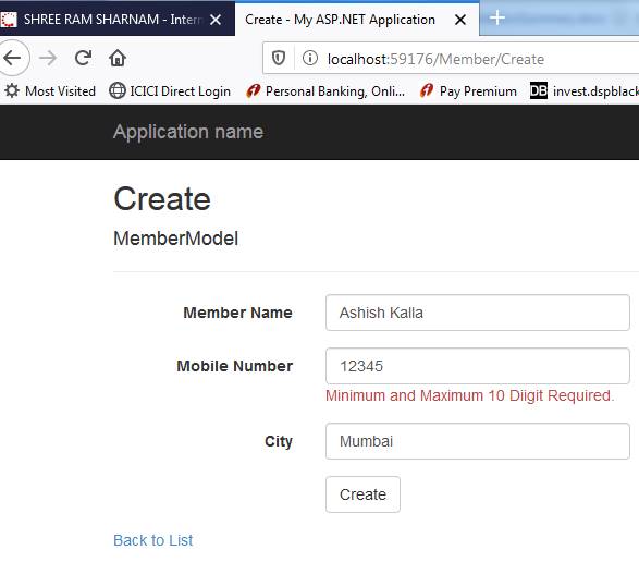 Learn About Validation Message And Validation Summary In ASP.NET MVC