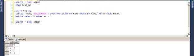Windows Ranking Function