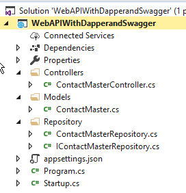 Learn ASP.NET Core MVC With MSSQL Using Dapper ORM (RESTful) And Swagger UI