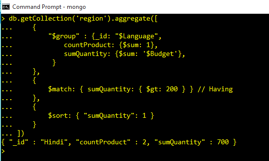Learn MongoDB In A Nutshell
