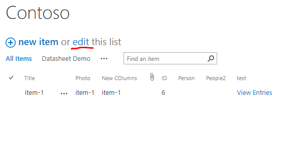 Learn SharePoint In Series - Part Thirty Five - Standard View and Datasheet View