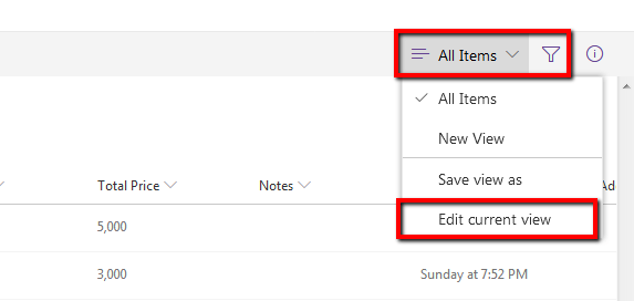 Editing and Deleting a SharePoint List View