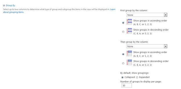 Creating a SharePoint List View