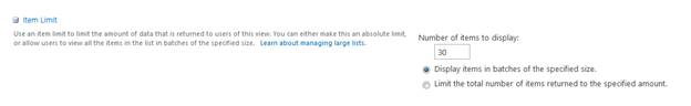 Creating a SharePoint List View