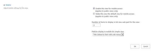 Creating a SharePoint List View
