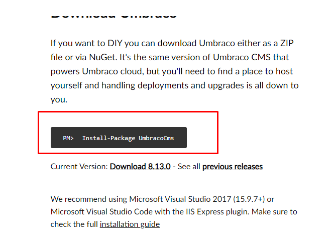 Learn Umbraco Installation And Hosting On Local IIS