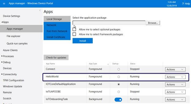 Learn Window 10 IoT Core Into Raspberry PI