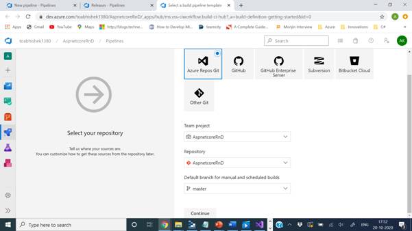 Learning Azure Devops - Build And Release Pipeline
