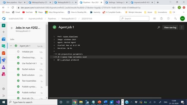 Learning Azure Devops - Build And Release Pipeline