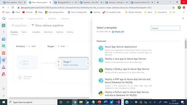 Learning Azure Devops - Build And Release Pipeline