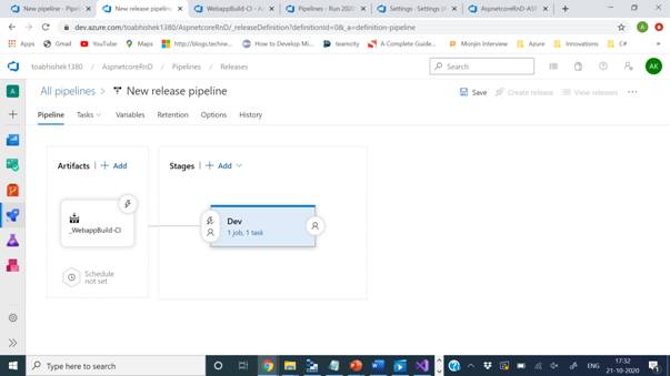 Learning Azure Devops - Build And Release Pipeline