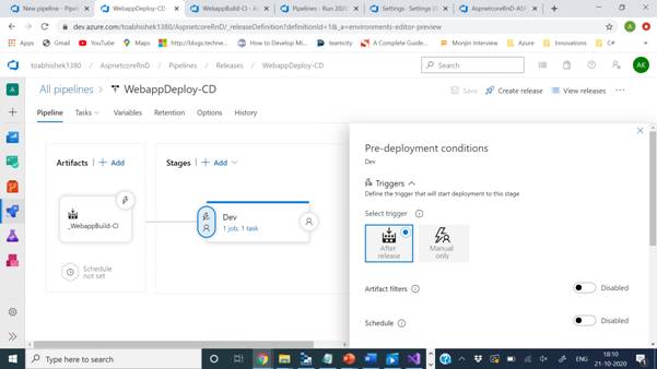 Learning Azure Devops - Build And Release Pipeline