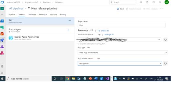 Learning Azure Devops - Build And Release Pipeline