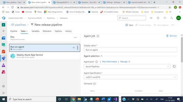 Learning Azure Devops - Build And Release Pipeline