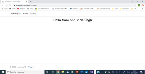 Learning Azure Devops - Build And Release Pipeline