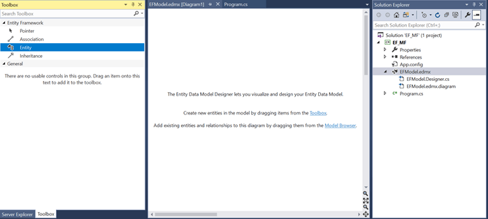 Data Access Approaches of Entity Framework in .NET