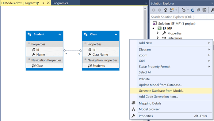 Data Access Approaches of Entity Framework in .NET