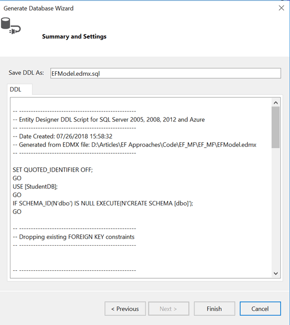 Data Access Approaches of Entity Framework in .NET