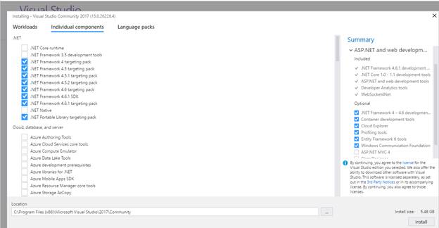  Individual components