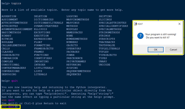 Learning Python - Installation Steps on Windows 10