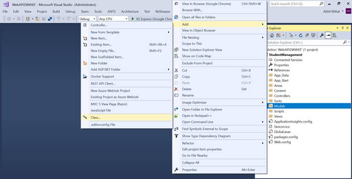 Web API 2 with Entity Framework 6 Code First Migrations