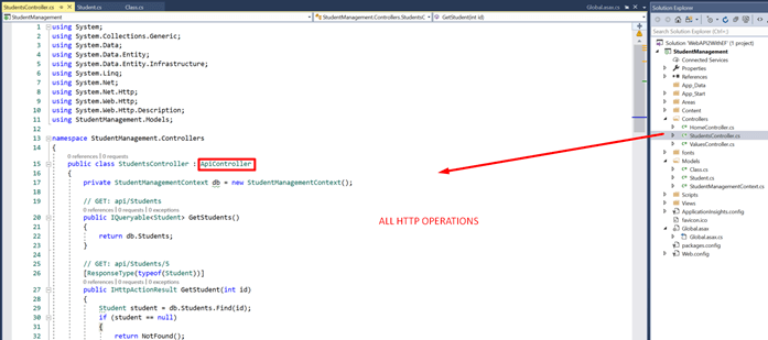 Web API 2 with Entity Framework 6 Code First Migrations